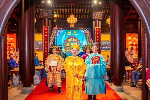 Tái hiện hoạt cảnh Ngự trà Hoàng cung